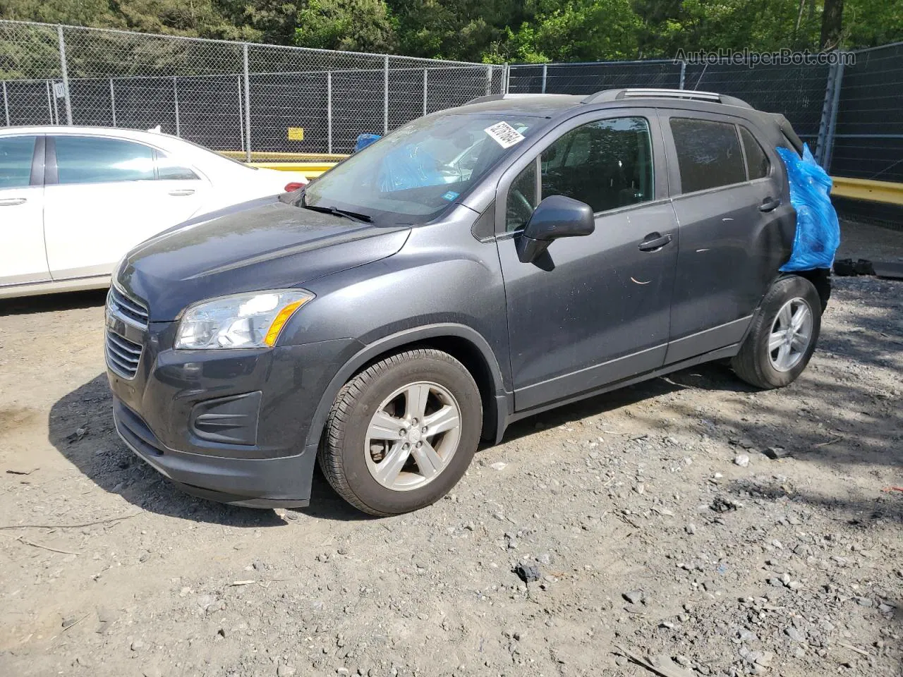 2016 Chevrolet Trax 1lt Угольный vin: 3GNCJLSB1GL212775