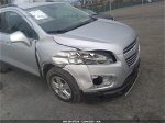 2016 Chevrolet Trax Lt Silver vin: 3GNCJLSB1GL271390