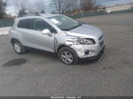 2016 Chevrolet Trax Lt Silver vin: 3GNCJLSB1GL271390