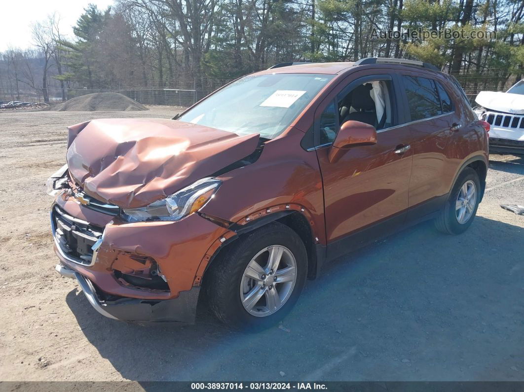 2019 Chevrolet Trax Lt Orange vin: 3GNCJLSB1KL235109