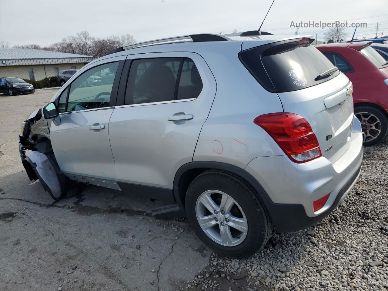 2019 Chevrolet Trax 1lt Gray vin: 3GNCJLSB1KL402729