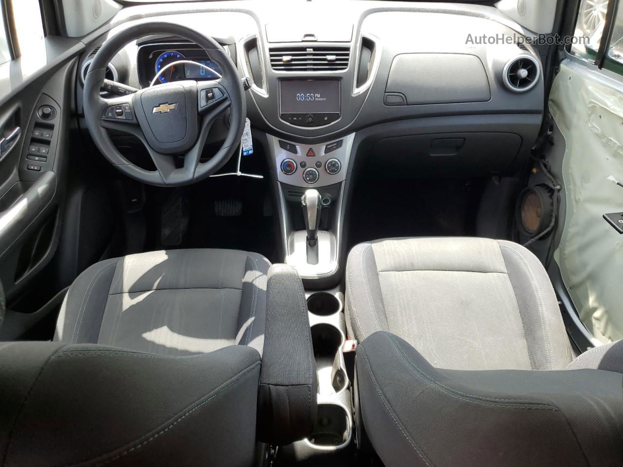 2016 Chevrolet Trax 1lt Серебряный vin: 3GNCJLSB2GL271916