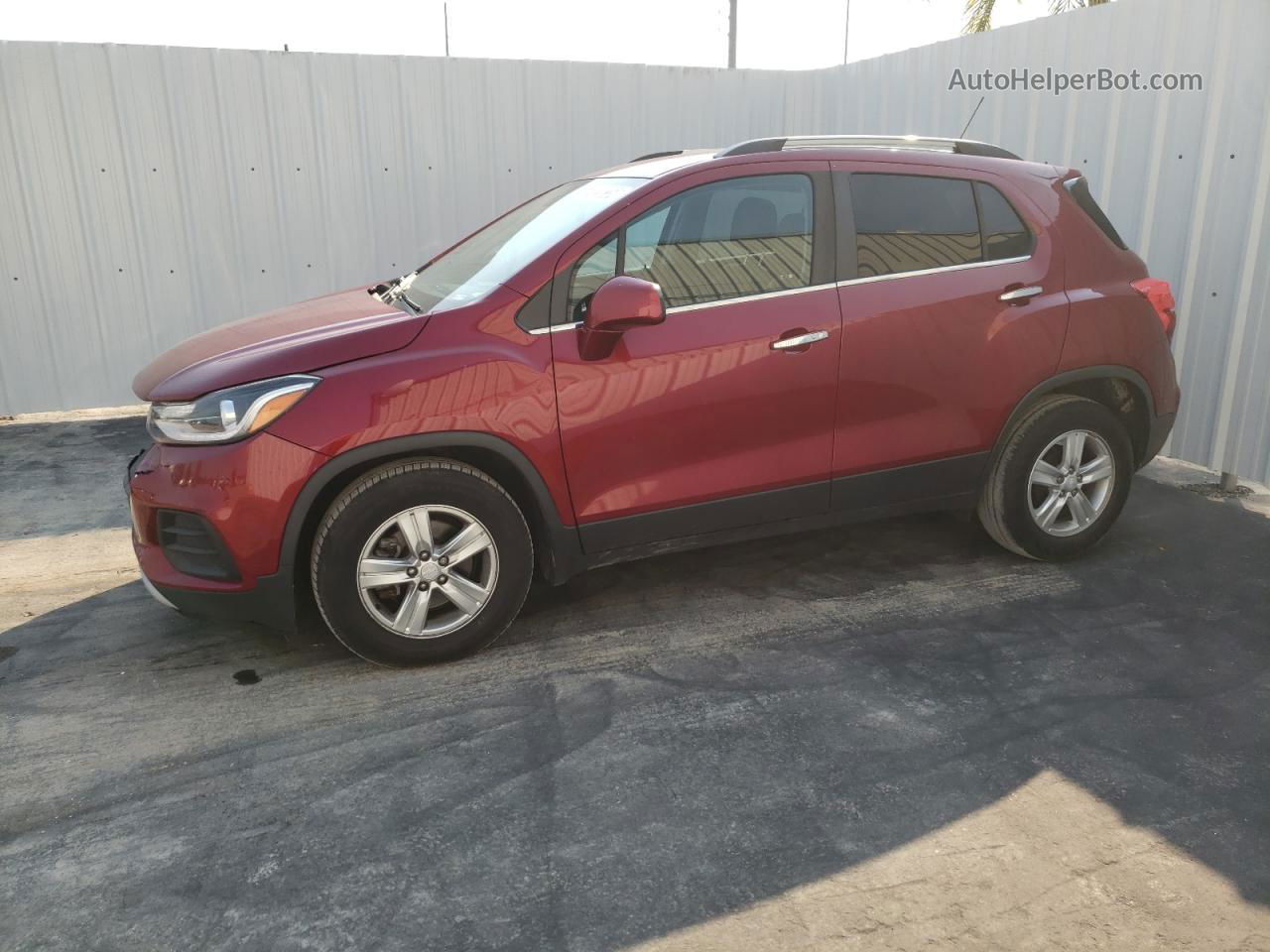 2019 Chevrolet Trax 1lt Red vin: 3GNCJLSB2KL150506