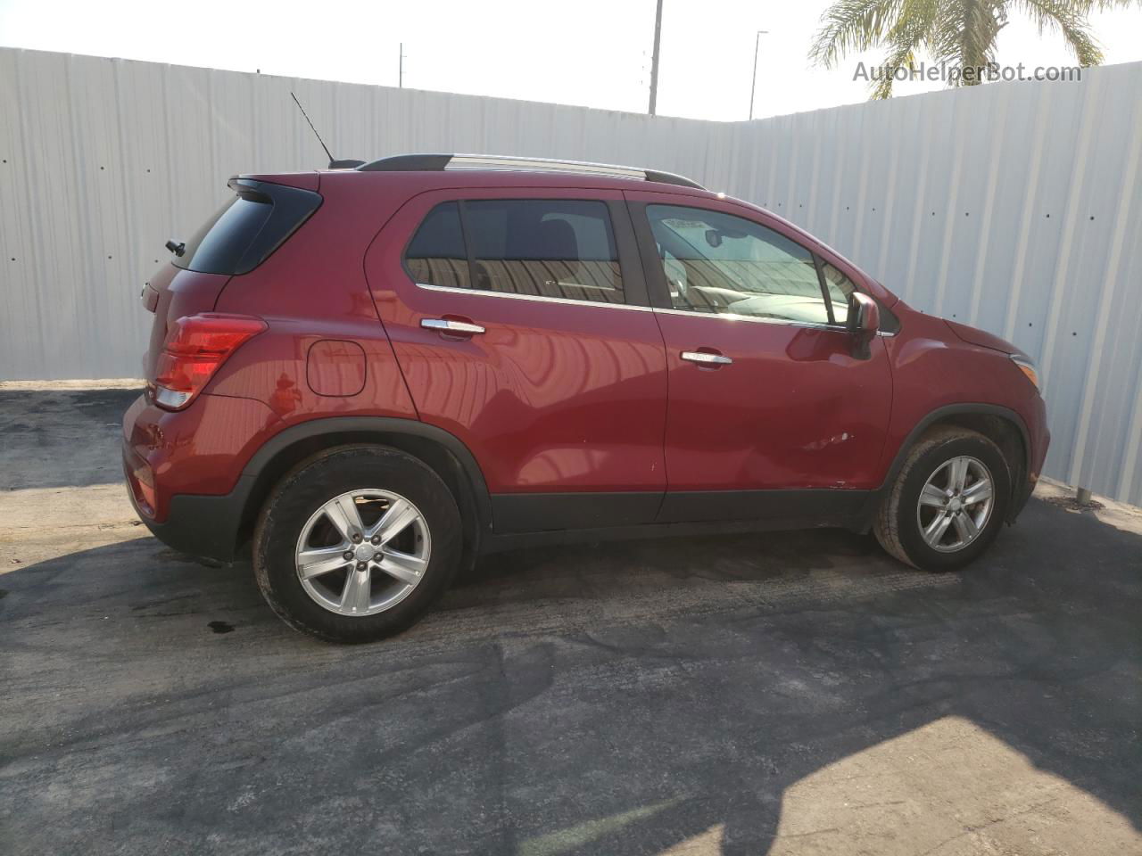 2019 Chevrolet Trax 1lt Red vin: 3GNCJLSB2KL150506