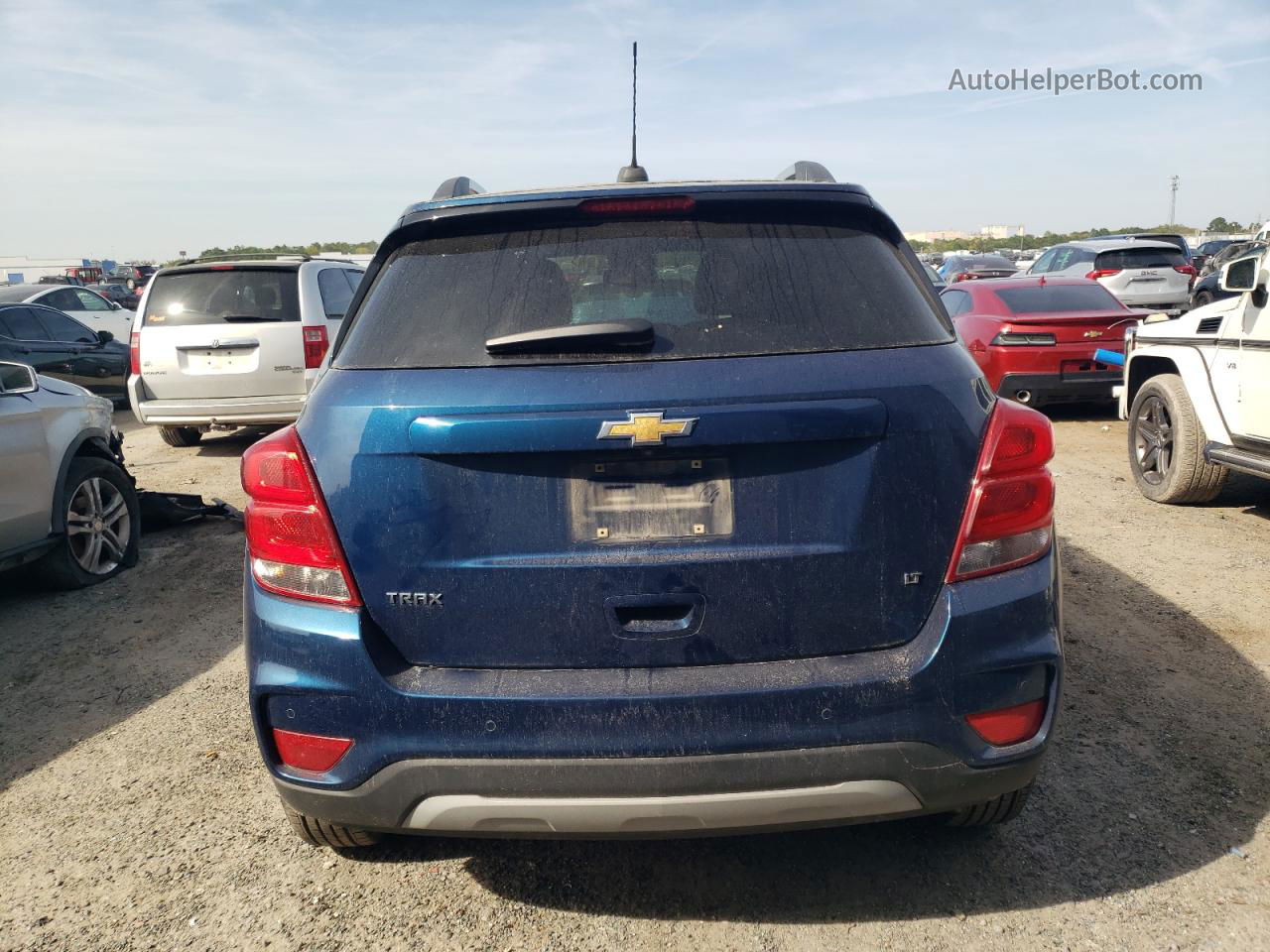 2019 Chevrolet Trax 1lt Blue vin: 3GNCJLSB2KL160078