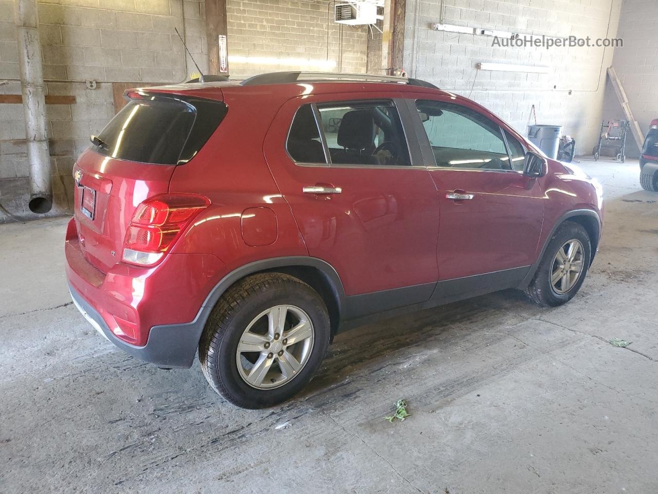 2019 Chevrolet Trax 1lt Бордовый vin: 3GNCJLSB2KL235393