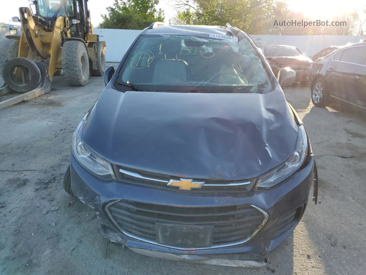 2019 Chevrolet Trax 1lt Blue vin: 3GNCJLSB2KL318855