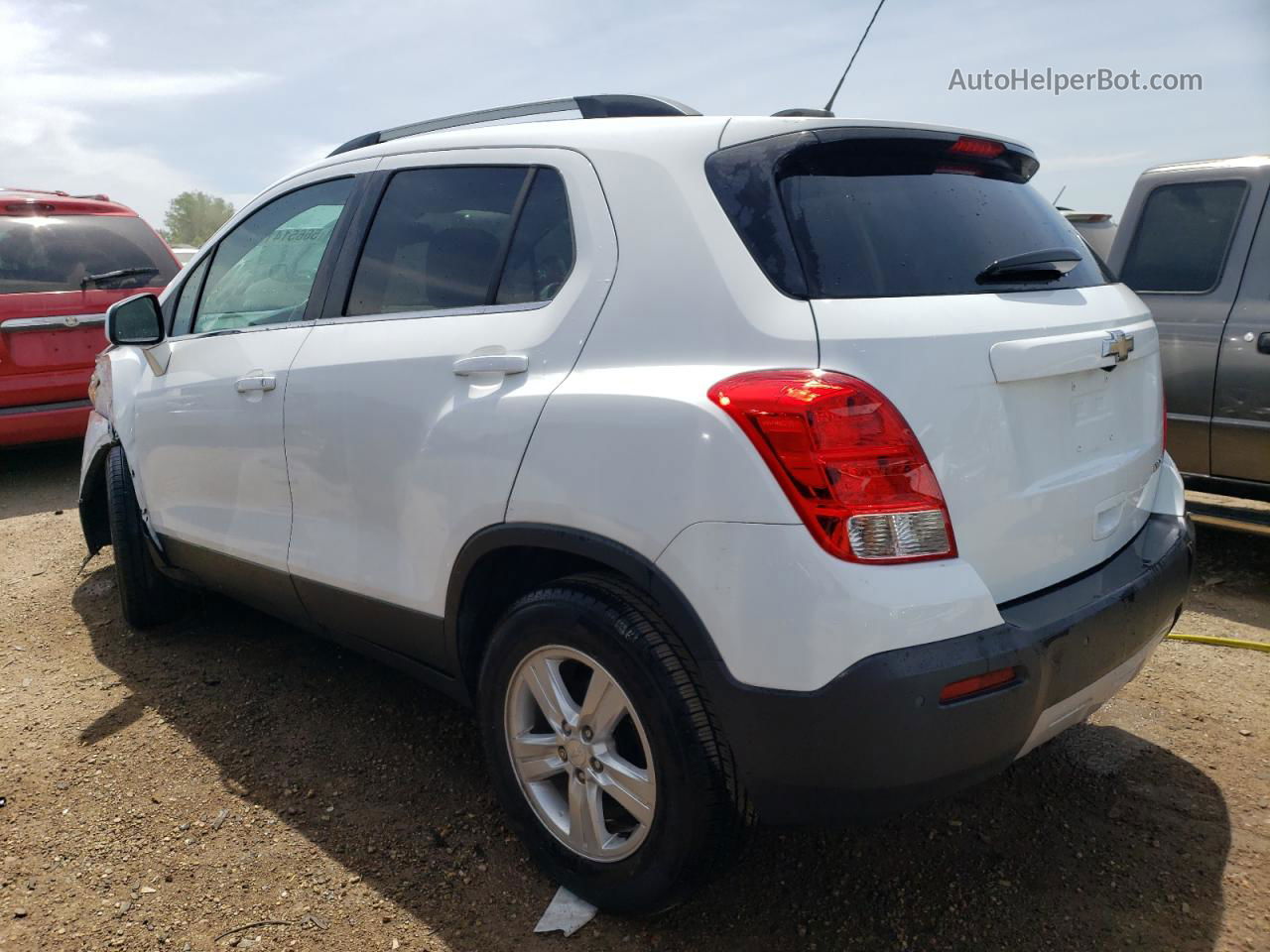 2016 Chevrolet Trax 1lt White vin: 3GNCJLSB3GL242134