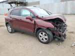 2016 Chevrolet Trax 1lt Burgundy vin: 3GNCJLSB3GL250069