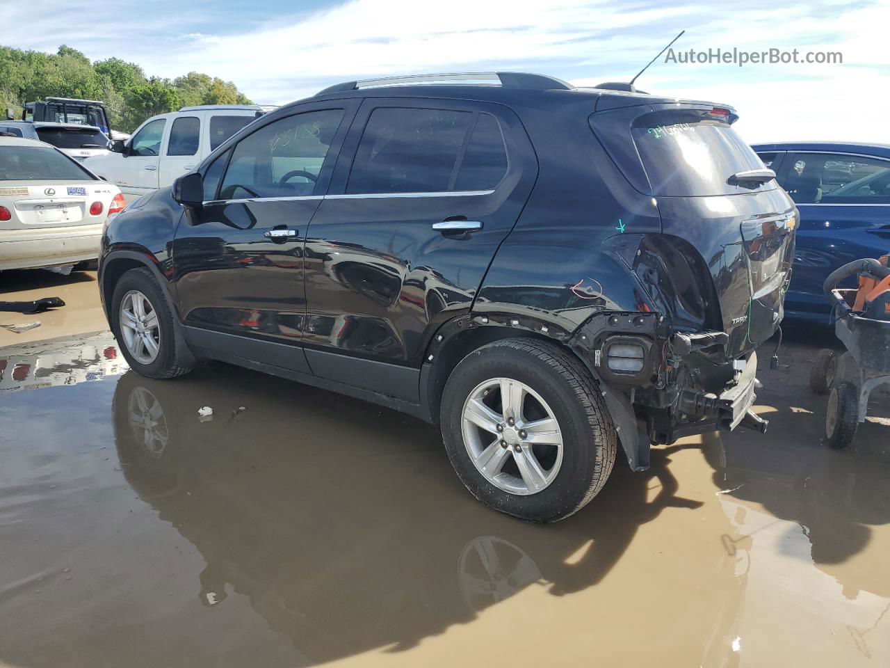 2019 Chevrolet Trax 1lt Черный vin: 3GNCJLSB3KL216562