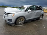 2016 Chevrolet Trax 1lt Silver vin: 3GNCJLSB4GL185619