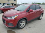 2019 Chevrolet Trax 1lt Red vin: 3GNCJLSB5KL176338