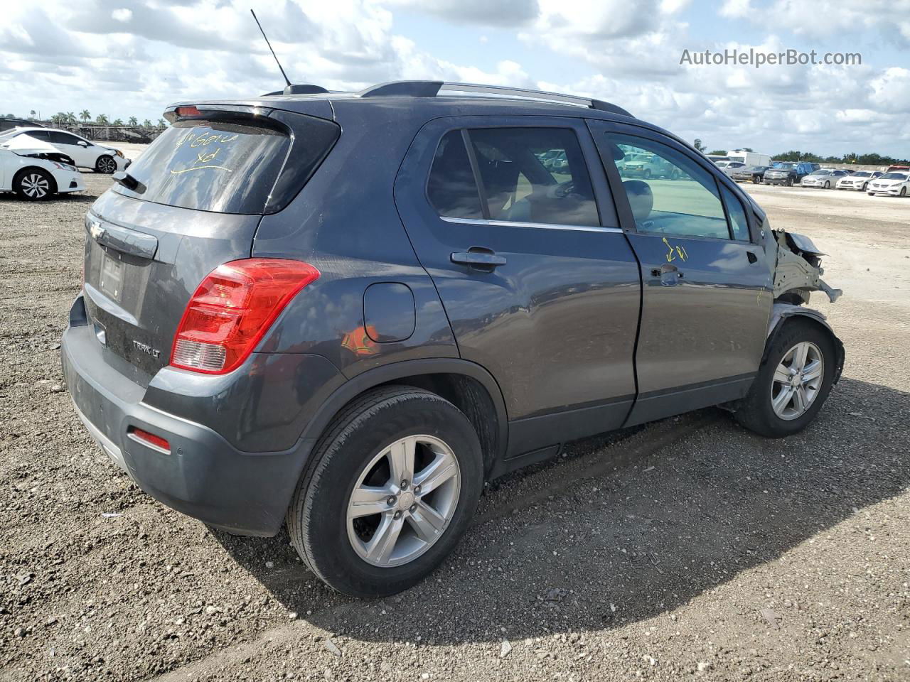 2016 Chevrolet Trax 1lt Угольный vin: 3GNCJLSB6GL260448