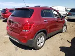 2019 Chevrolet Trax 1lt Burgundy vin: 3GNCJLSB6KL144711