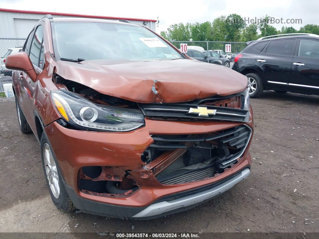 2019 Chevrolet Trax Lt Orange vin: 3GNCJLSB6KL219262