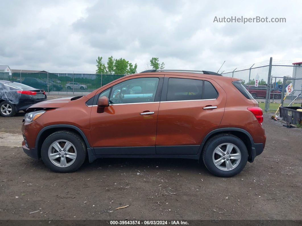 2019 Chevrolet Trax Lt Orange vin: 3GNCJLSB6KL219262