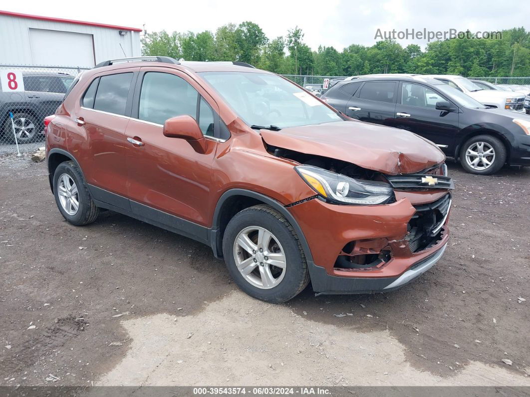 2019 Chevrolet Trax Lt Orange vin: 3GNCJLSB6KL219262