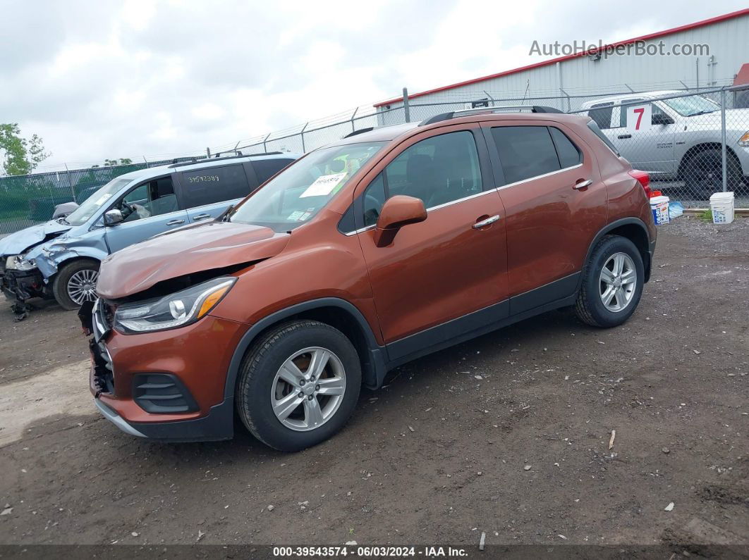 2019 Chevrolet Trax Lt Orange vin: 3GNCJLSB6KL219262