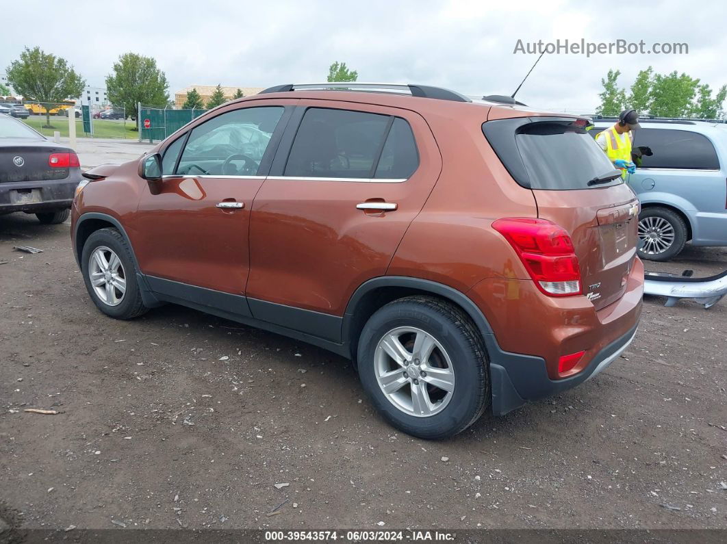 2019 Chevrolet Trax Lt Orange vin: 3GNCJLSB6KL219262