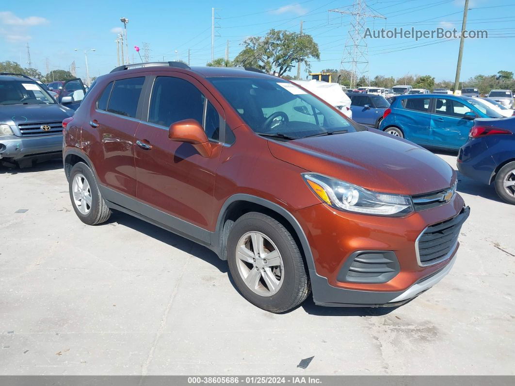 2019 Chevrolet Trax Lt Orange vin: 3GNCJLSB6KL240516