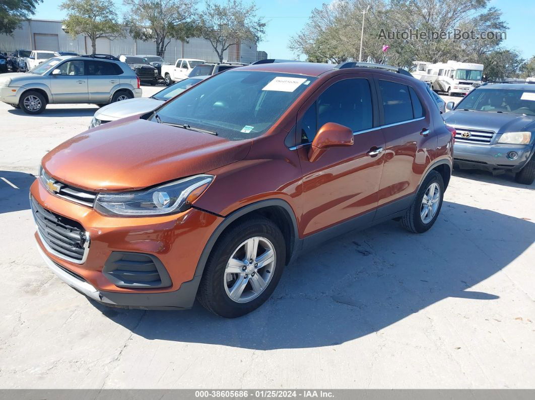 2019 Chevrolet Trax Lt Orange vin: 3GNCJLSB6KL240516