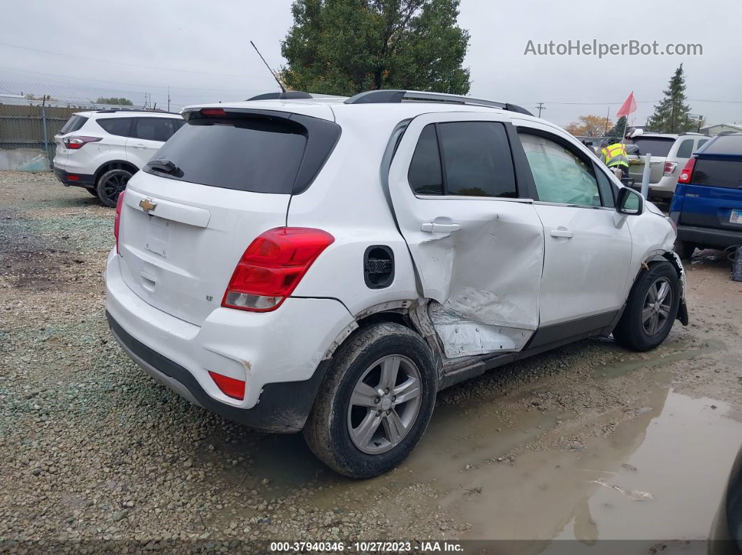 2019 Chevrolet Trax Lt White vin: 3GNCJLSB6KL401723