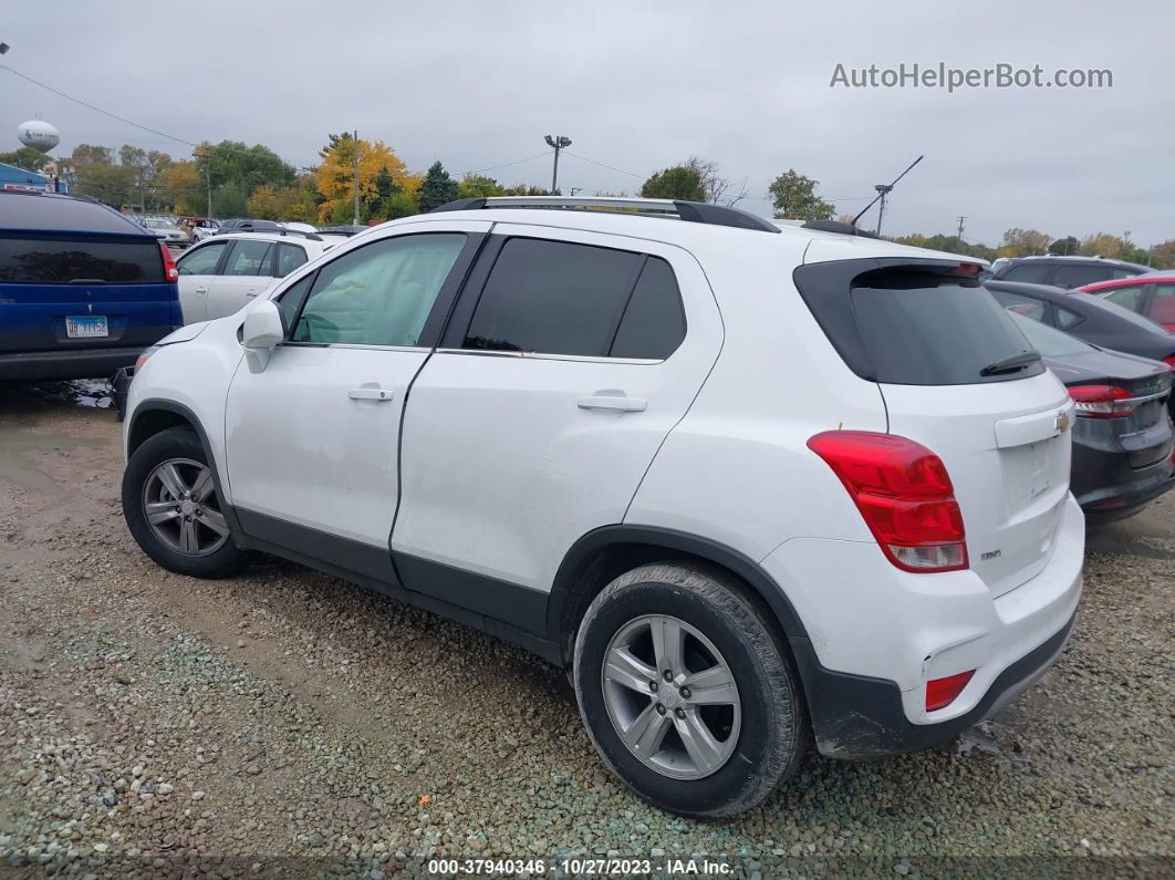 2019 Chevrolet Trax Lt White vin: 3GNCJLSB6KL401723