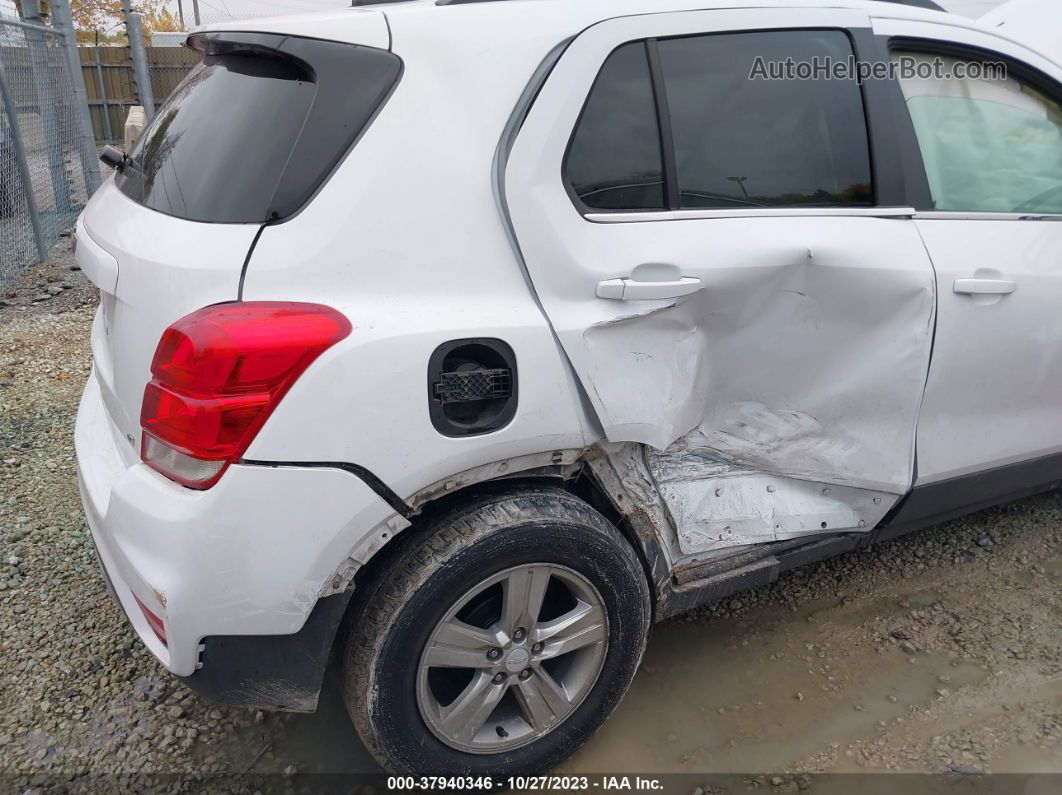 2019 Chevrolet Trax Lt White vin: 3GNCJLSB6KL401723