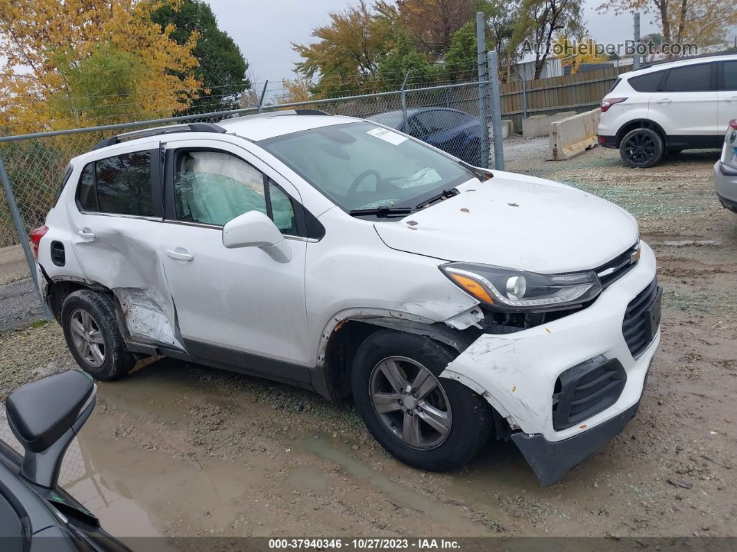 2019 Chevrolet Trax Lt White vin: 3GNCJLSB6KL401723