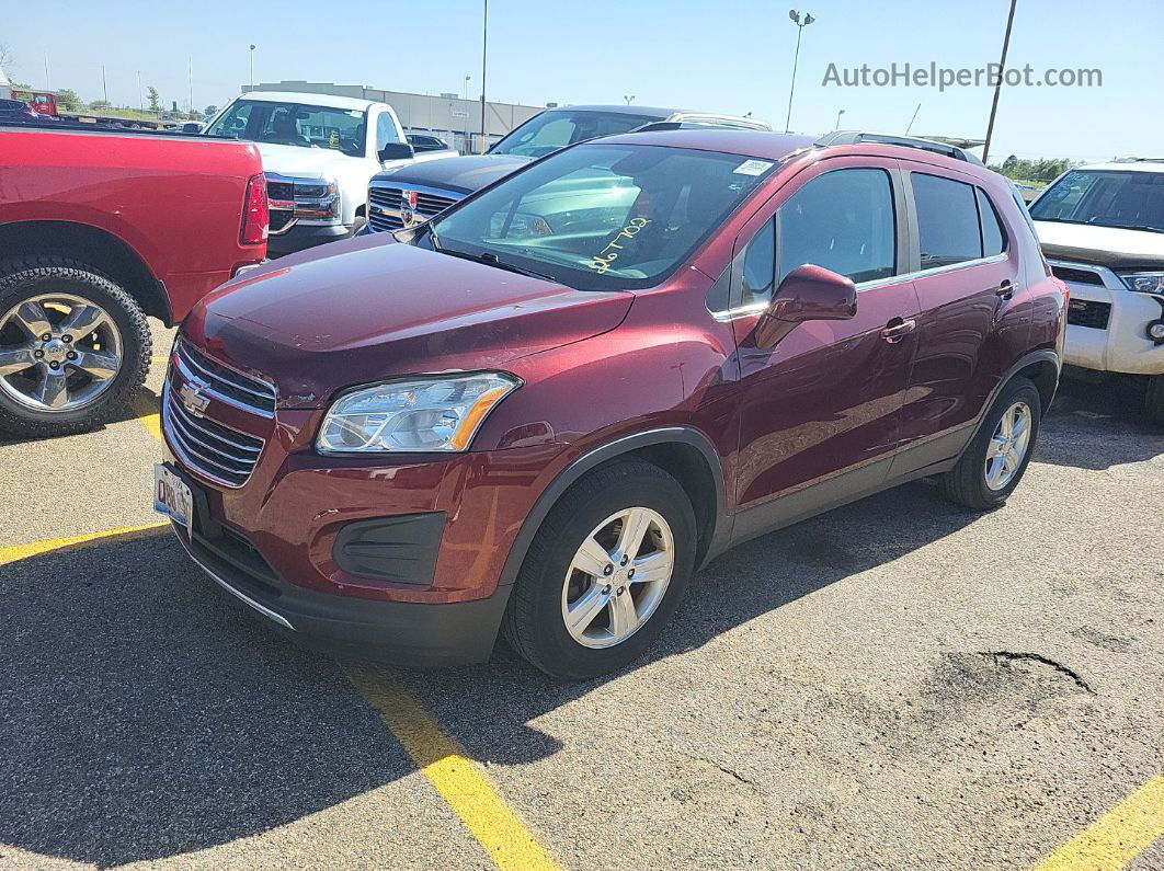 2016 Chevrolet Trax 1lt vin: 3GNCJLSB7GL267702