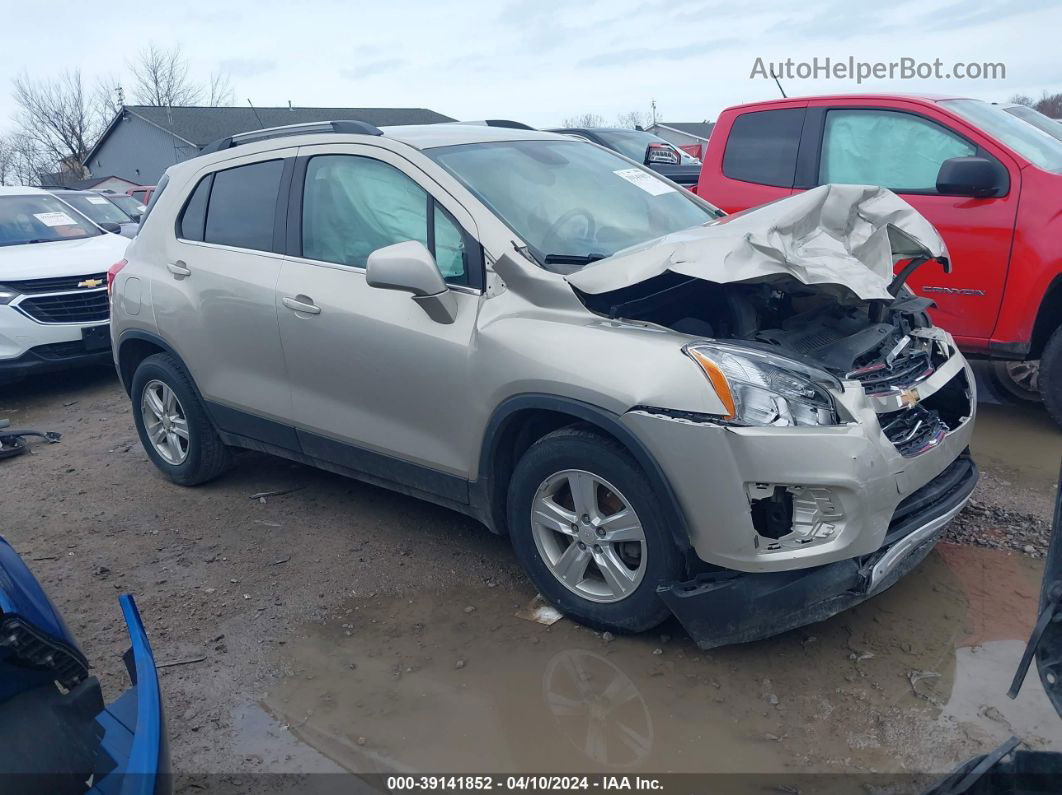 2016 Chevrolet Trax Lt Gold vin: 3GNCJLSB7GL276139