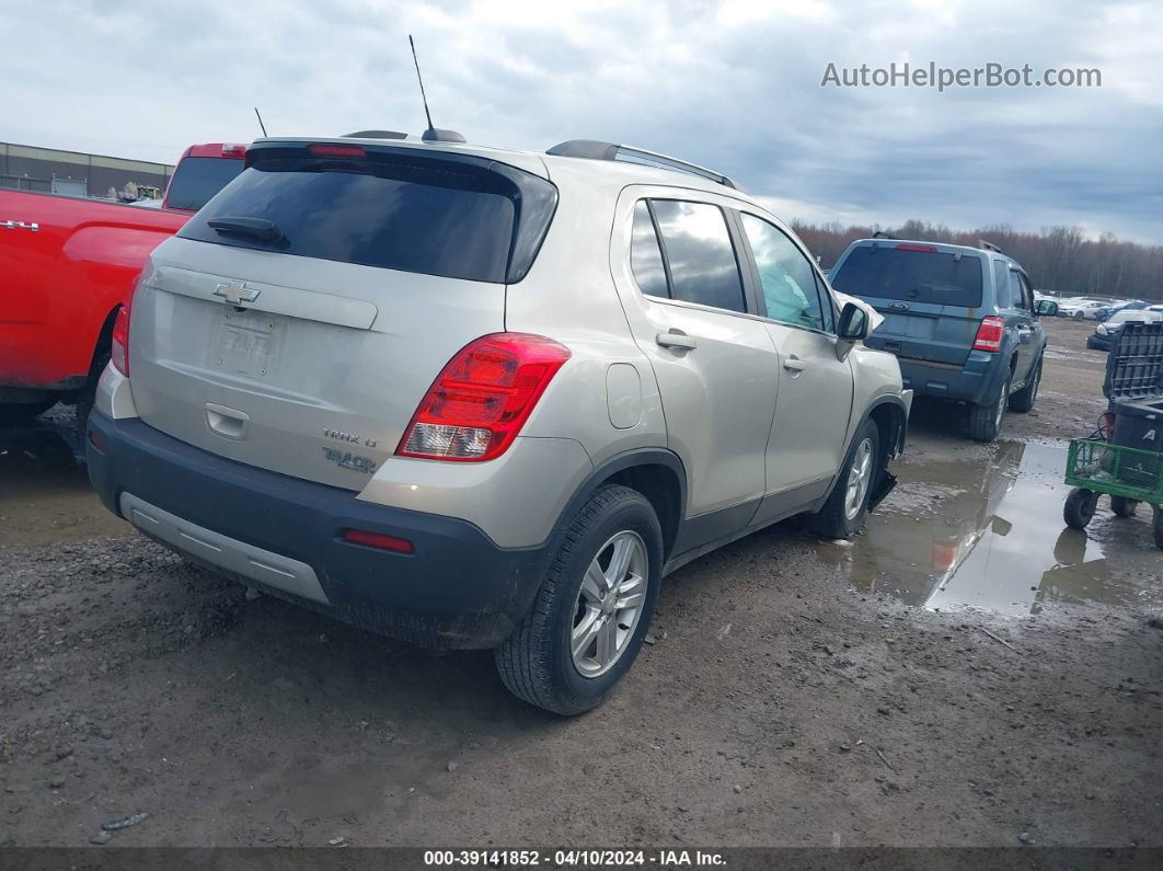 2016 Chevrolet Trax Lt Gold vin: 3GNCJLSB7GL276139