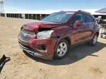 2016 Chevrolet Trax 1lt Burgundy vin: 3GNCJLSB8GL179533