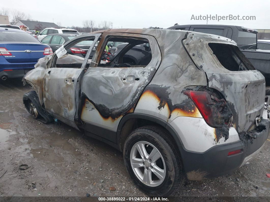 2016 Chevrolet Trax Lt Серый vin: 3GNCJLSB8GL185607