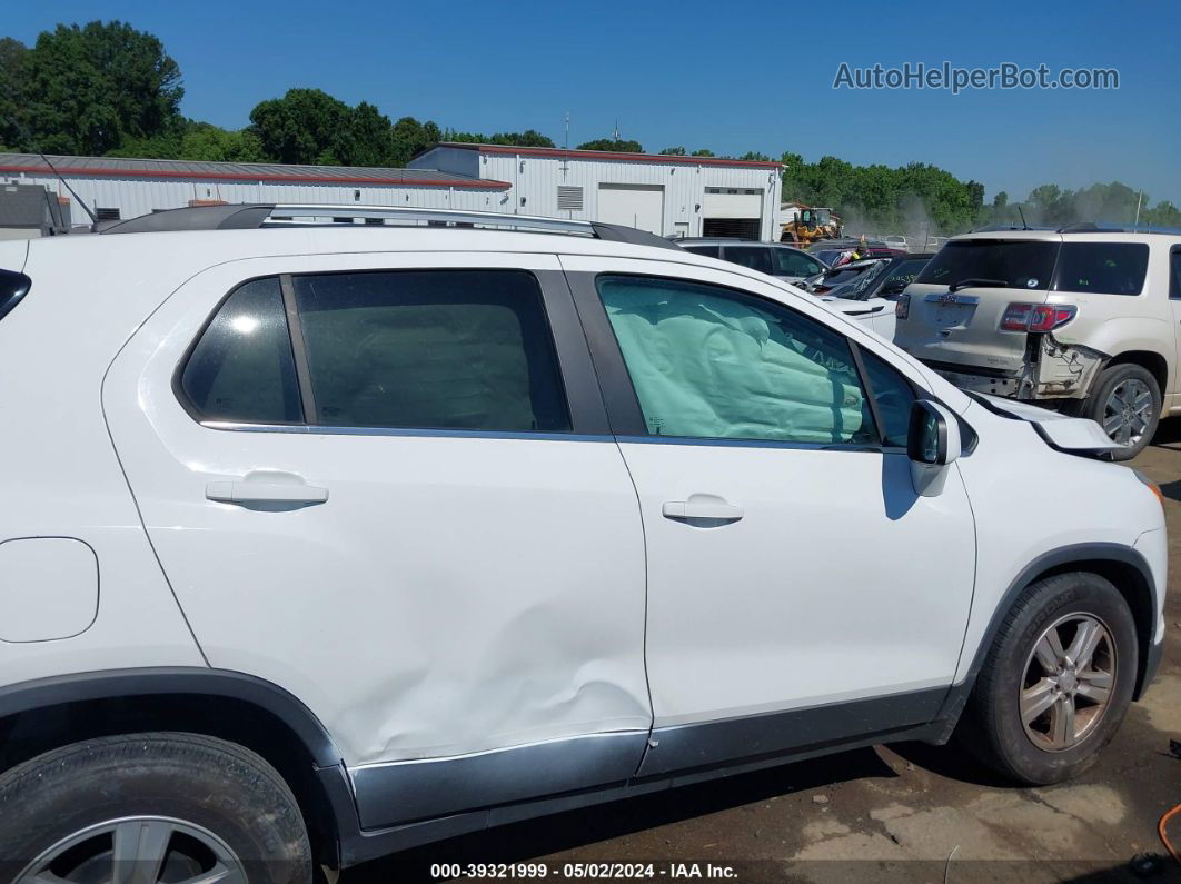 2016 Chevrolet Trax Lt White vin: 3GNCJLSB8GL186031