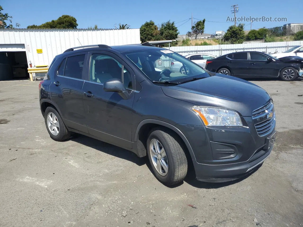 2016 Chevrolet Trax 1lt Gray vin: 3GNCJLSB8GL221246