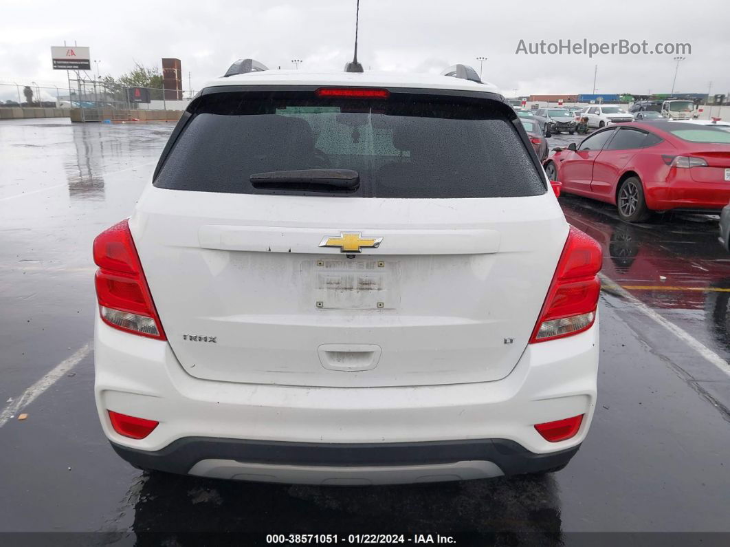 2019 Chevrolet Trax Lt White vin: 3GNCJLSB8KL232109