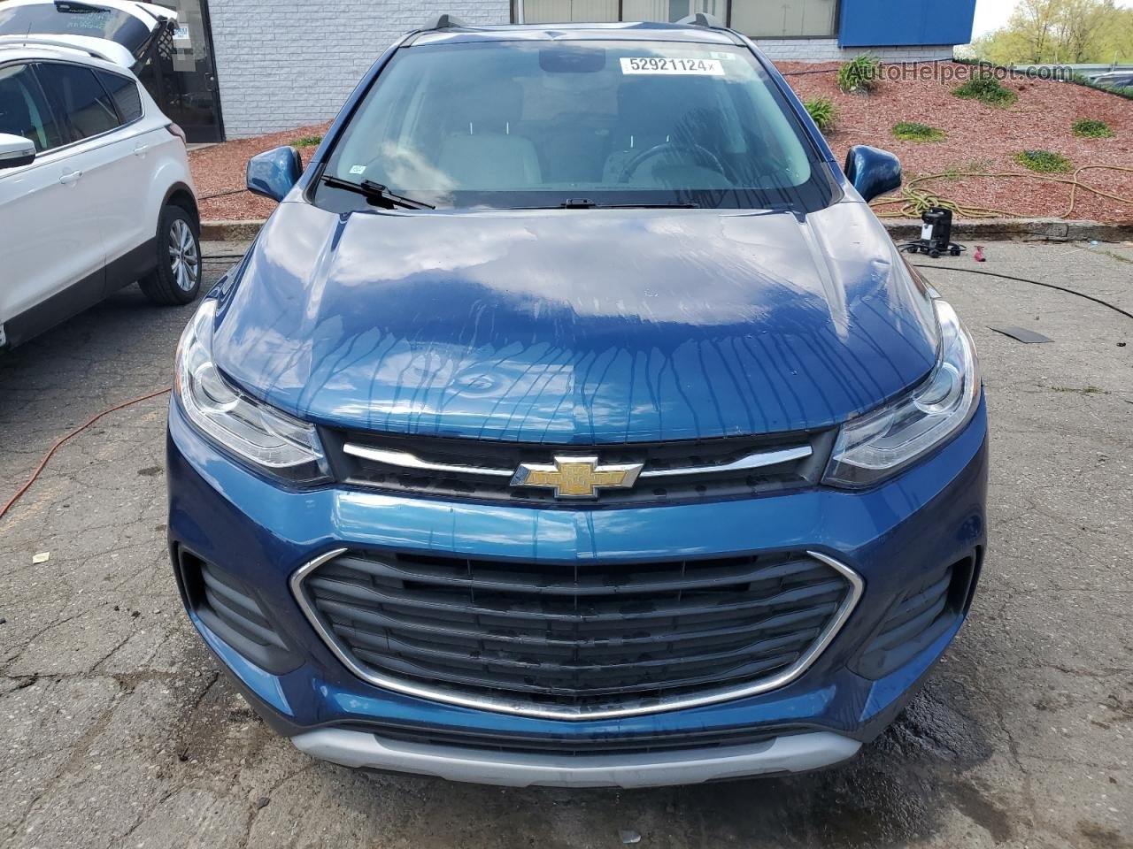 2019 Chevrolet Trax 1lt Blue vin: 3GNCJLSB8KL370961