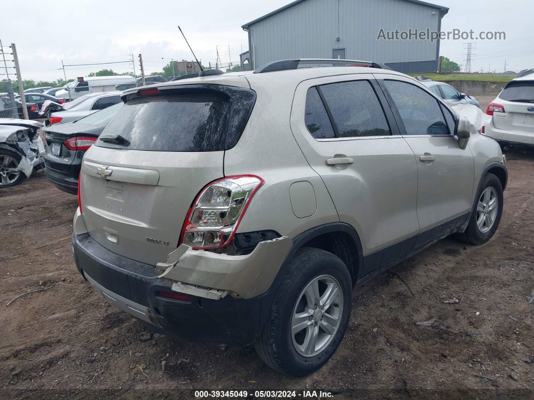 2016 Chevrolet Trax Lt Champagne vin: 3GNCJLSB9GL276773