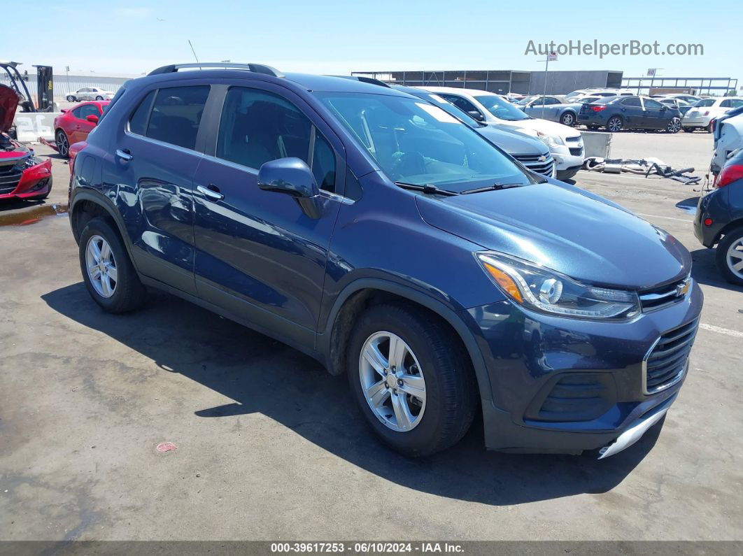 2019 Chevrolet Trax Lt Blue vin: 3GNCJLSB9KL206473