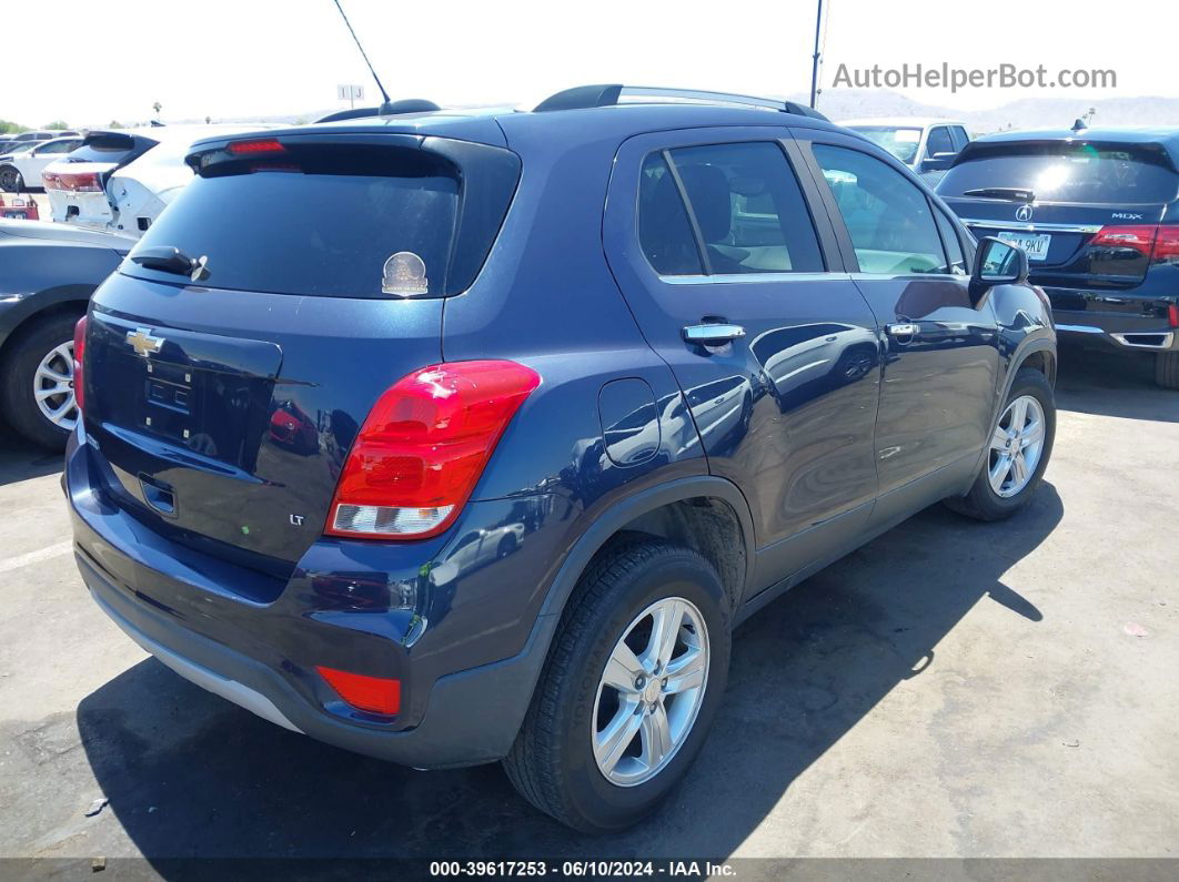 2019 Chevrolet Trax Lt Blue vin: 3GNCJLSB9KL206473