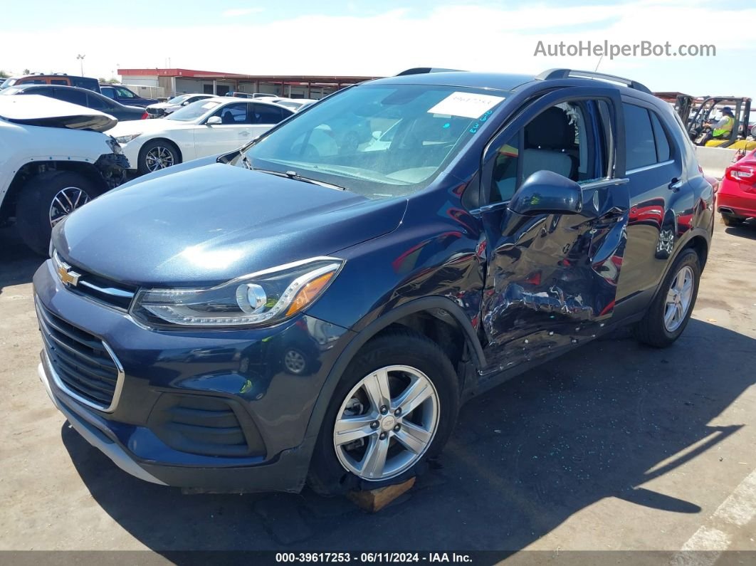 2019 Chevrolet Trax Lt Blue vin: 3GNCJLSB9KL206473