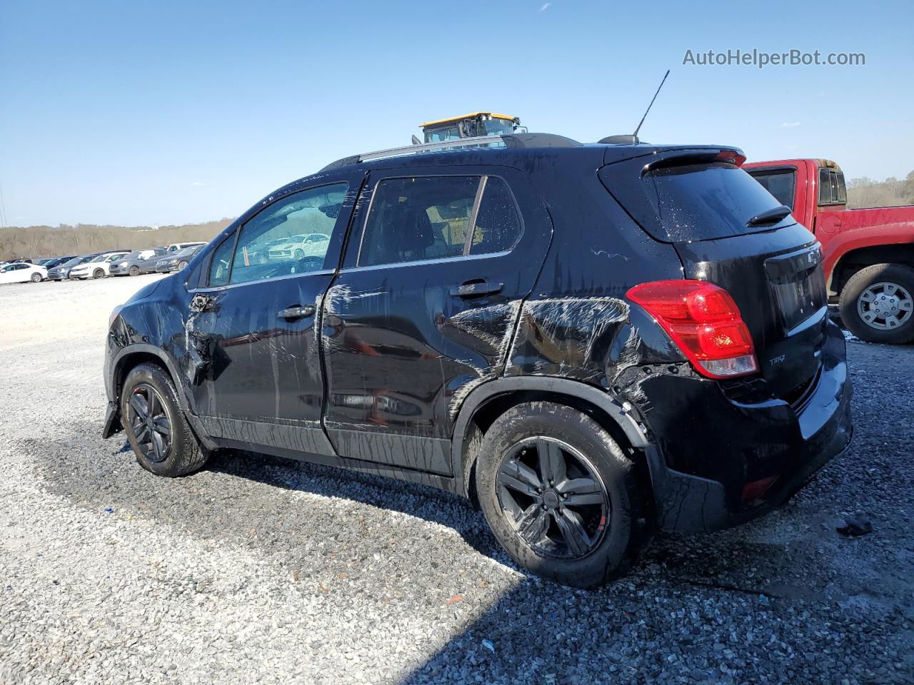 2019 Chevrolet Trax 1lt Black vin: 3GNCJLSB9KL317296