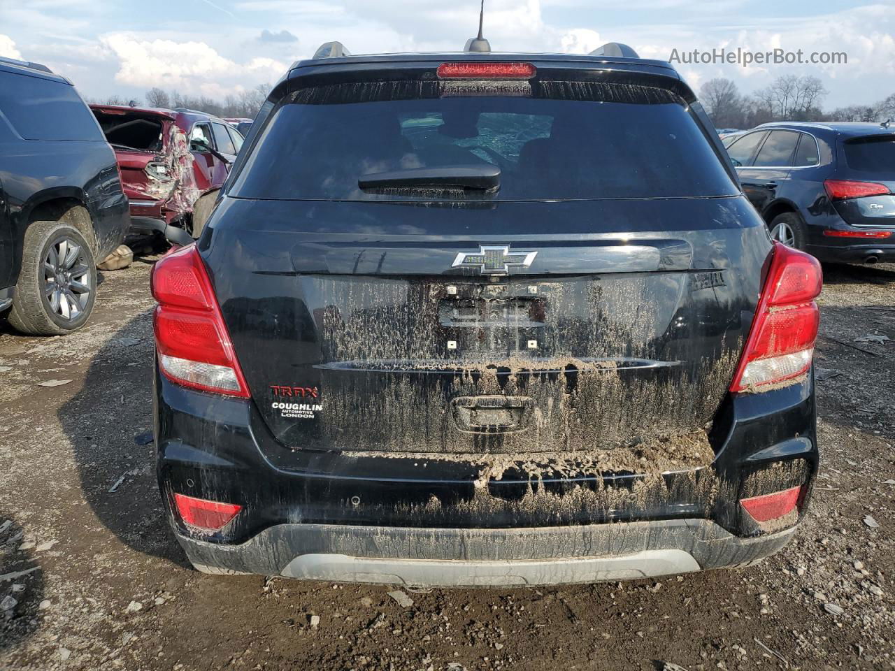 2019 Chevrolet Trax 1lt Black vin: 3GNCJLSB9KL354493