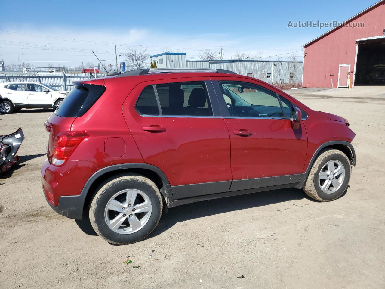 2019 Chevrolet Trax 1lt Red vin: 3GNCJLSBXKL371271