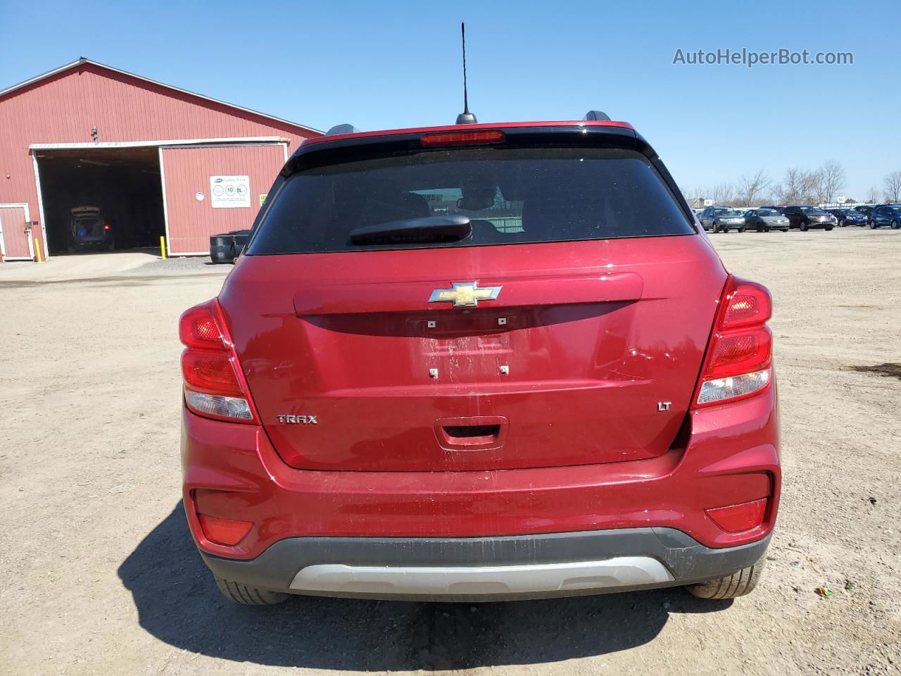 2019 Chevrolet Trax 1lt Красный vin: 3GNCJLSBXKL371271