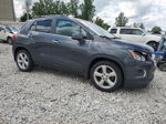 2016 Chevrolet Trax Ltz Gray vin: 3GNCJMSB1GL161011