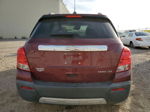 2016 Chevrolet Trax Ltz Burgundy vin: 3GNCJMSB6GL164213