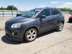 2016 Chevrolet Trax Ltz Серый vin: 3GNCJMSB9GL203070