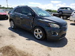 2016 Chevrolet Trax Ltz Gray vin: 3GNCJMSB9GL203070